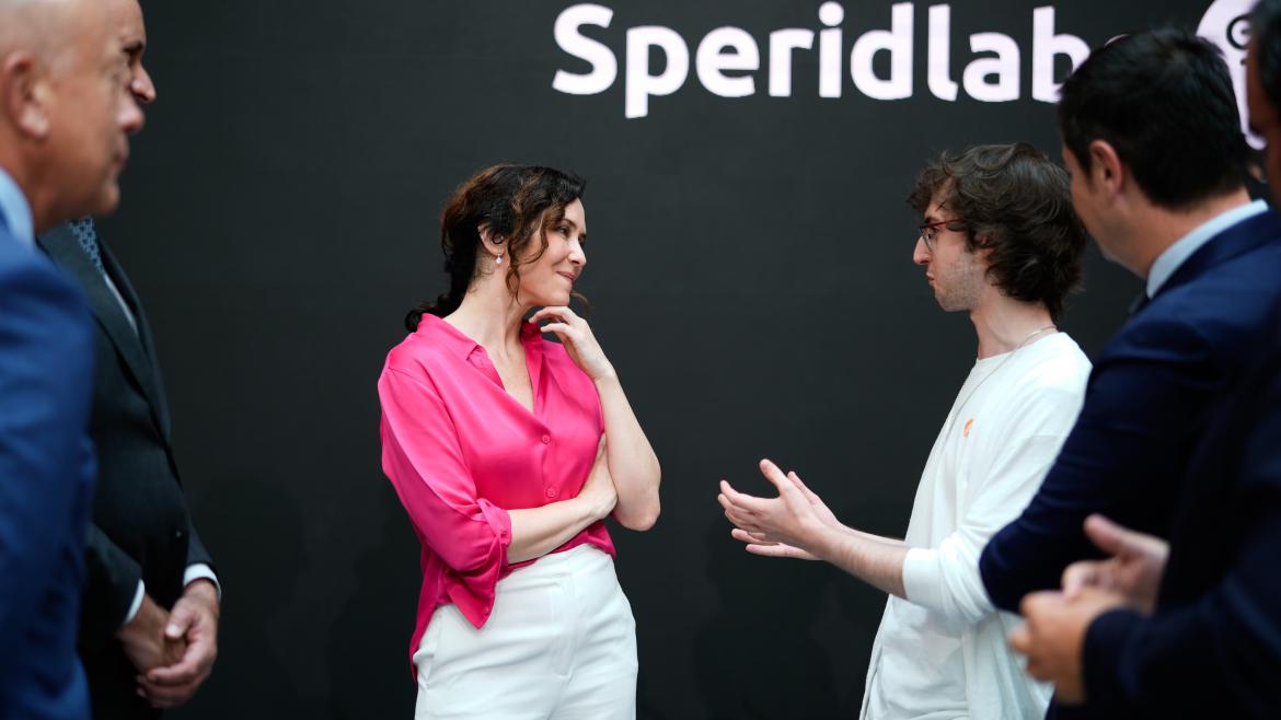 La presidenta Isabel Díaz Ayuso