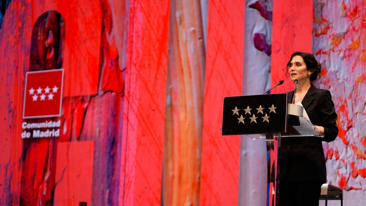 La presidenta Isabel Díaz Ayuso