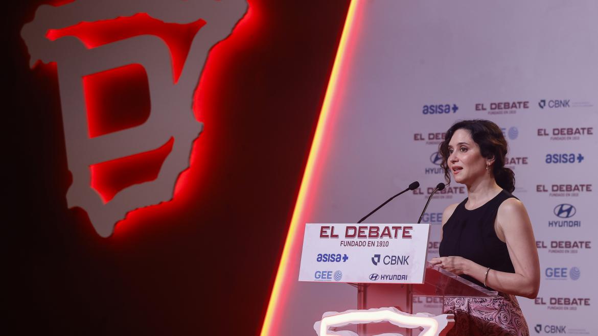 Díaz Ayuso en los III Premios Proyección de España