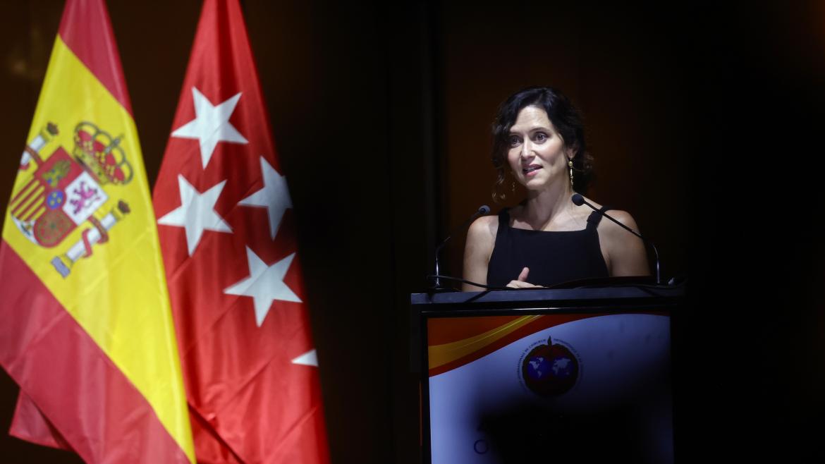 La presidenta Isabel Díaz Ayuso