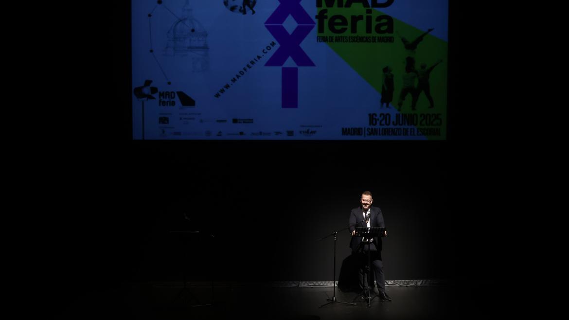Mariano de Paco Serrano en la inauguración de MadFeria