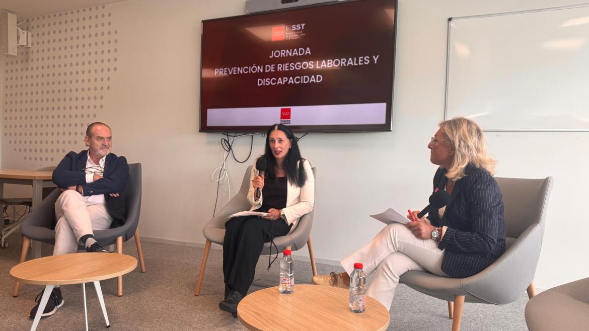 Jornada Prevención Riesgos Laborales y Discapacidad ponentes sala