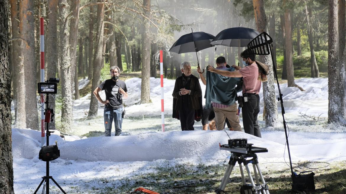 La Comunidad de Madrid promueve la formación teórica y práctica del sector audiovisual El rodaje de la película "Cuidado con lo que deseas"