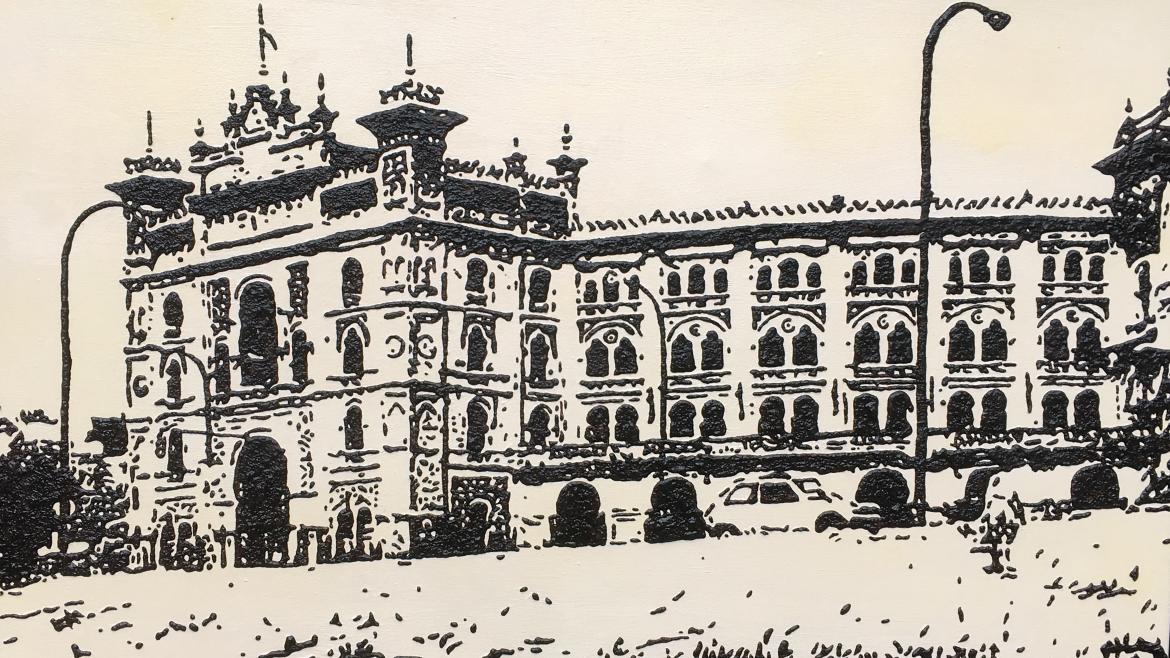Las Ventas. Obra del artista Sveik Las Ventas. Obra del artista Sveik
