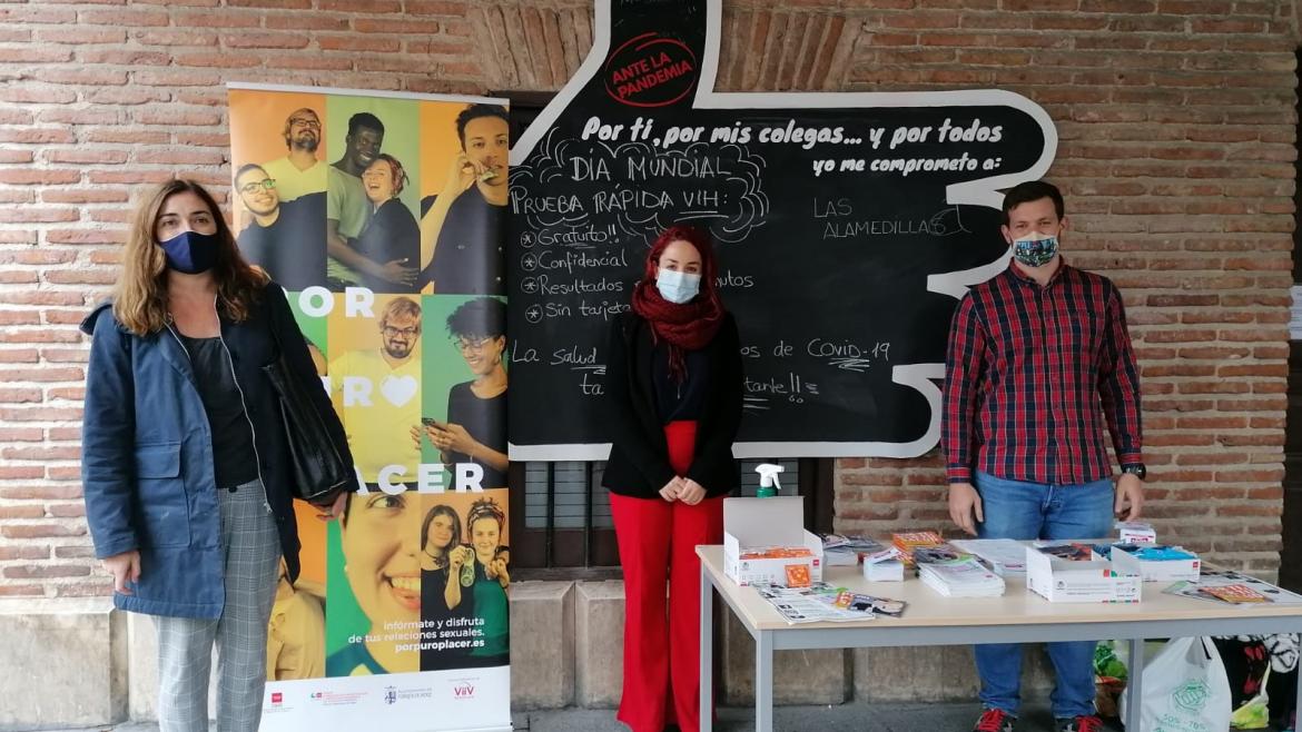 Actos de concienciación en Alcalá de Henares con Salud Pública