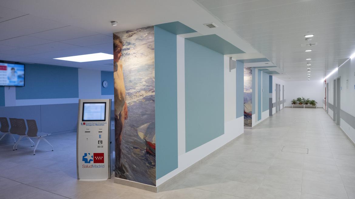Sala de espera de radioterapia