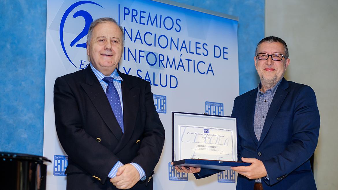 el responsable del hospital gregorio marañon recibe el premio