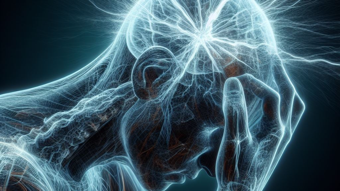 Imagen icónica de una persona con la mano en la cabeza