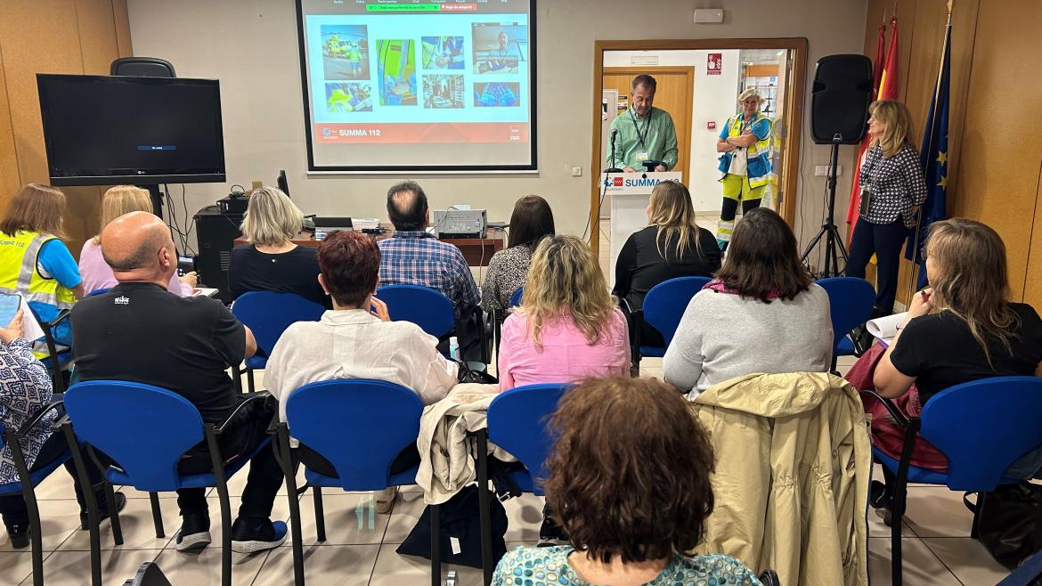 El gerente de SUMMA 112 inaugura la Jornada de Higiene de Manos
