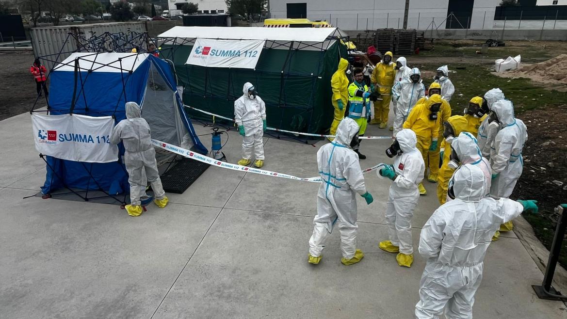 Imagen de uno de los talleres del SUMMA 112 en la II Jornadas ECAE- SEMES