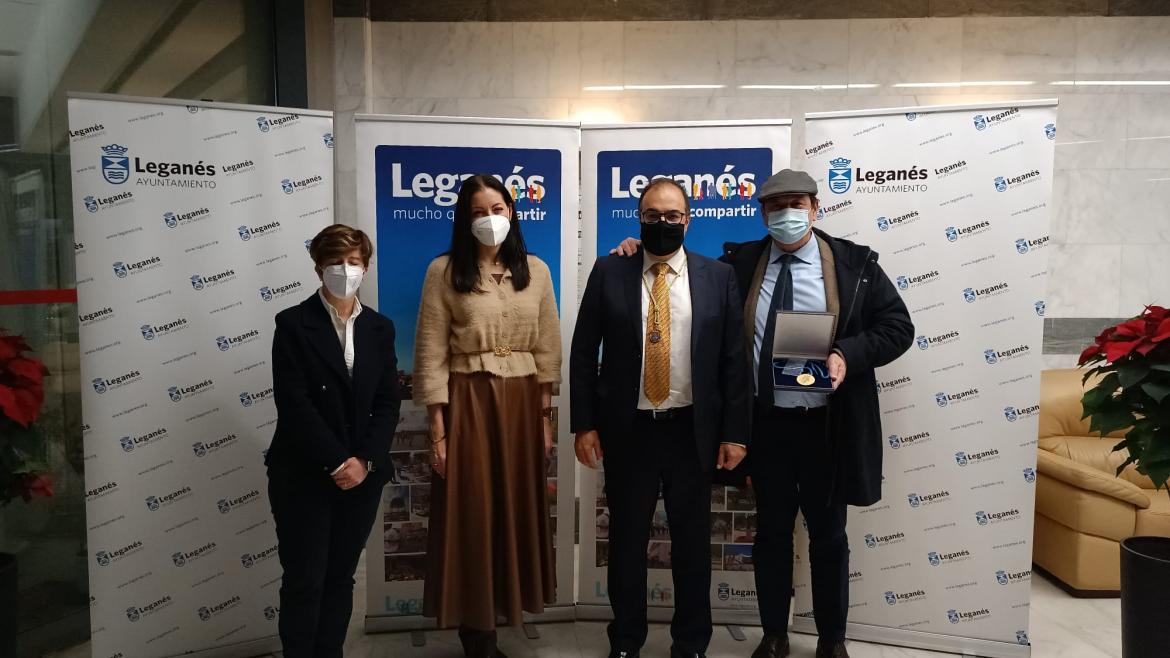 Entrega de la Medalla de Oro de la Villa de Leganés al Hospital José Germain