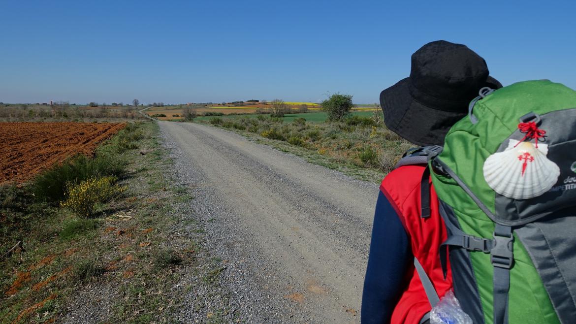 15 pacientes de cáncer de mama de La Princesa iniciarán este domingo el Camino de Santiago Un peregrino por el Camino de Santiago
