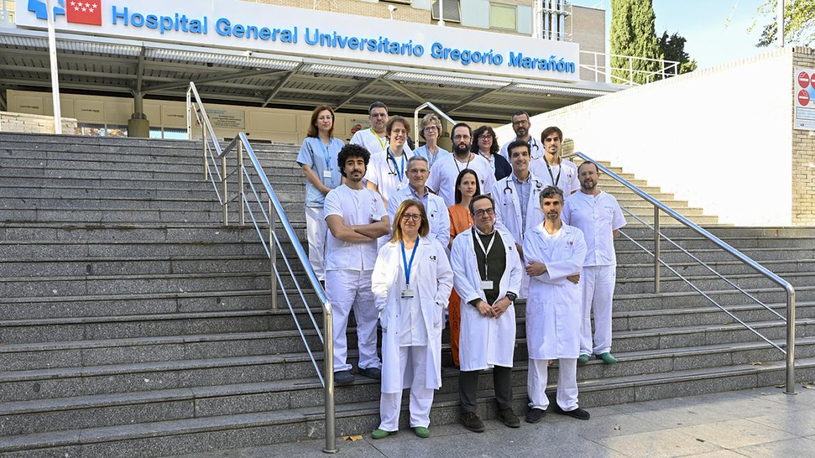 Equipo de la Unidad de Enfermedades Vasculares Hepáticas del Hospital Gregorio Marañón