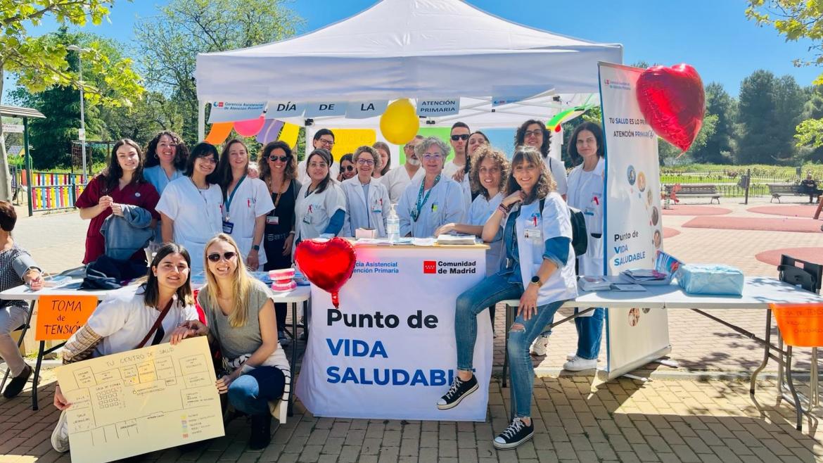 Los cinco Centros de Atención Primaria de Coslada crean una Mesa de Salud en el Municipio Celebración del Día de la Atención Primaria