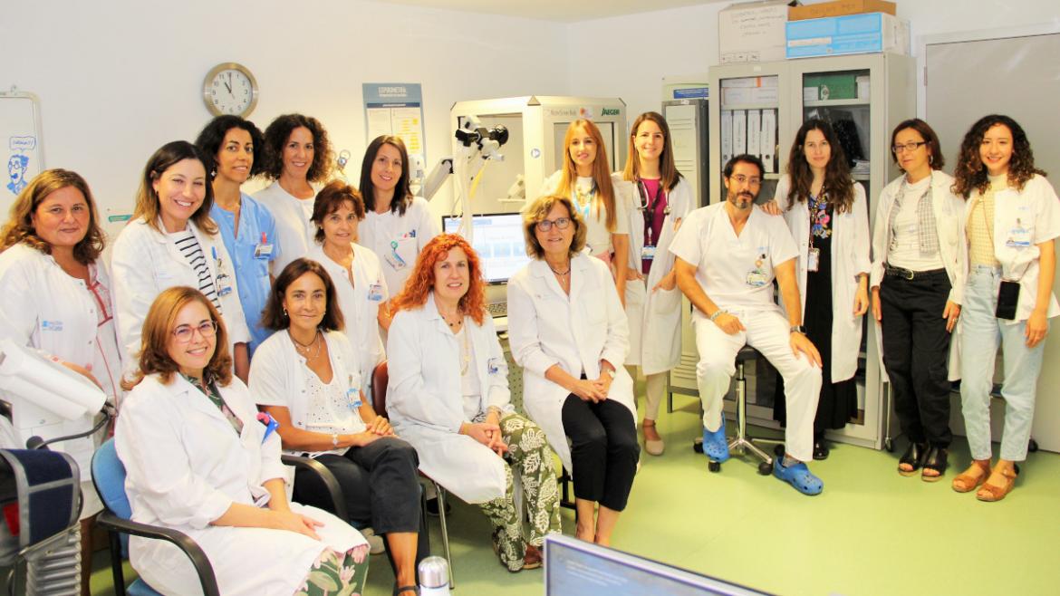 Profesionales de la unidad de enfermedades intersticiales difusas del Servicio de Neumología del Hospital Clínico San Carlos Profesionales de la unidad de enfermedades intersticiales difusas del Hospital Clínico San Carlos