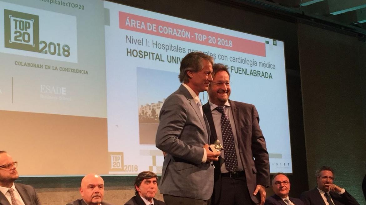 Imagen de cabecera #0 de la página de "Cardiología del Hospital de Fuenlabrada premiada en la convocatoria TOP20 "