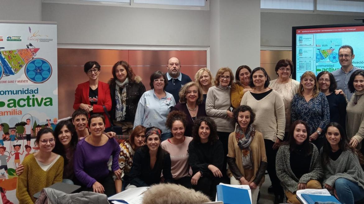 Participantes del proyecto Familias + Activas