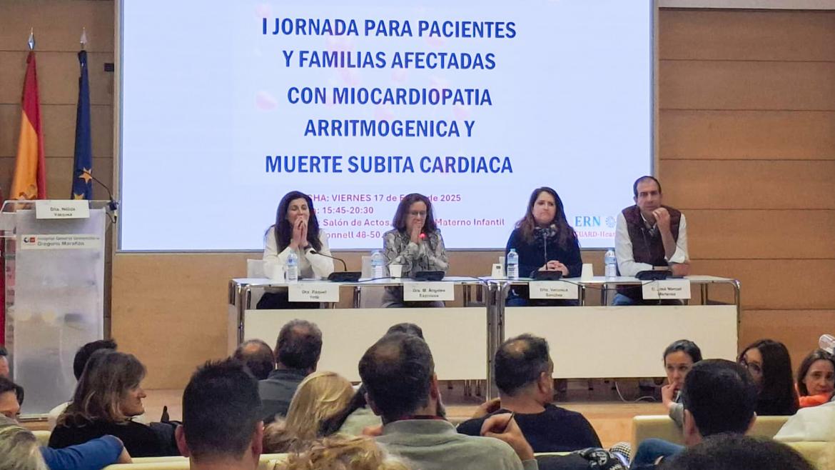 I Jornada para pacientes y familias afectados por muerte súbita cardiaca del Hospital Gregorio Marañón
