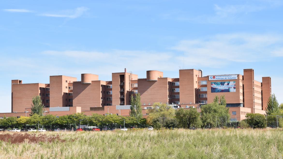 fachada del Hospital Universitario Príncipe de Asturias