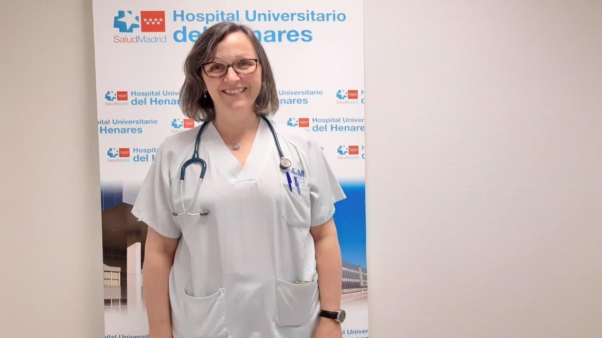 Foto de la Doctora del Hospital