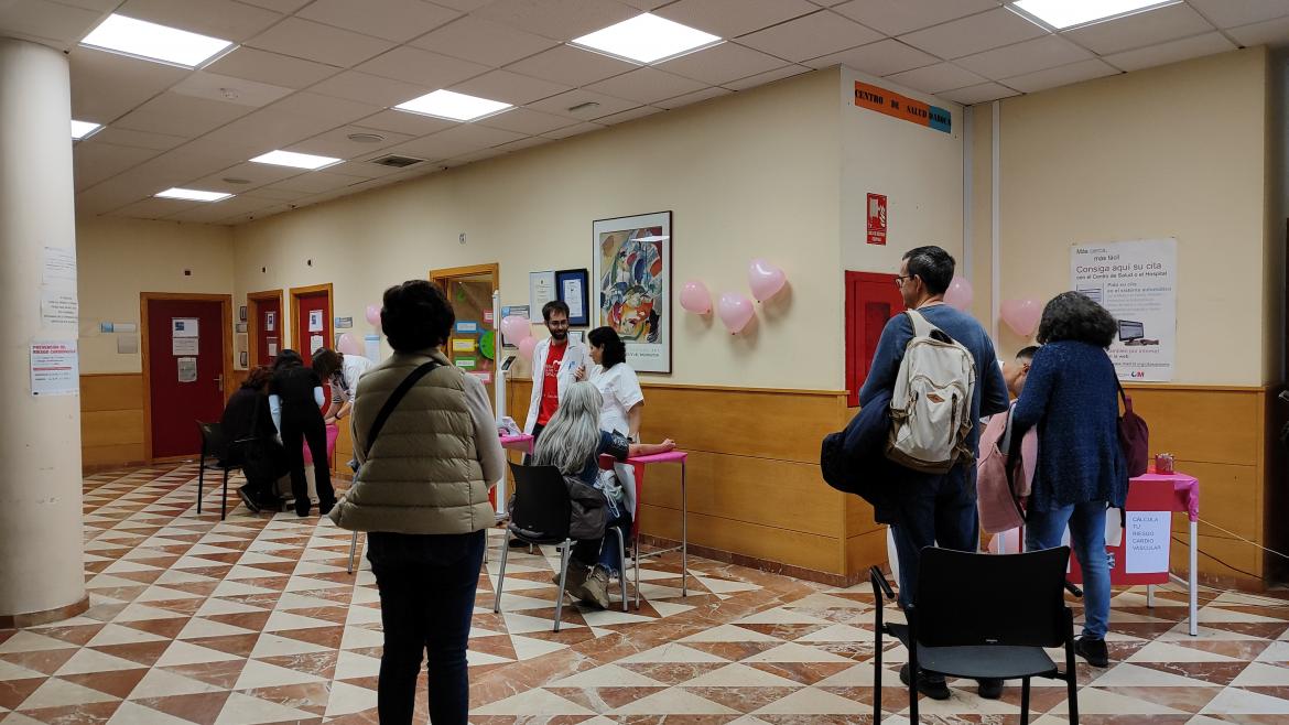 Los centros de salud públicos de la Comunidad de Madrid realizaron el pasado año pruebas a 1.5 millones de usuarios para la detección de factores de riesgo cardiovascular Actividad de prevención del riesgo cardiovascular en Daroca