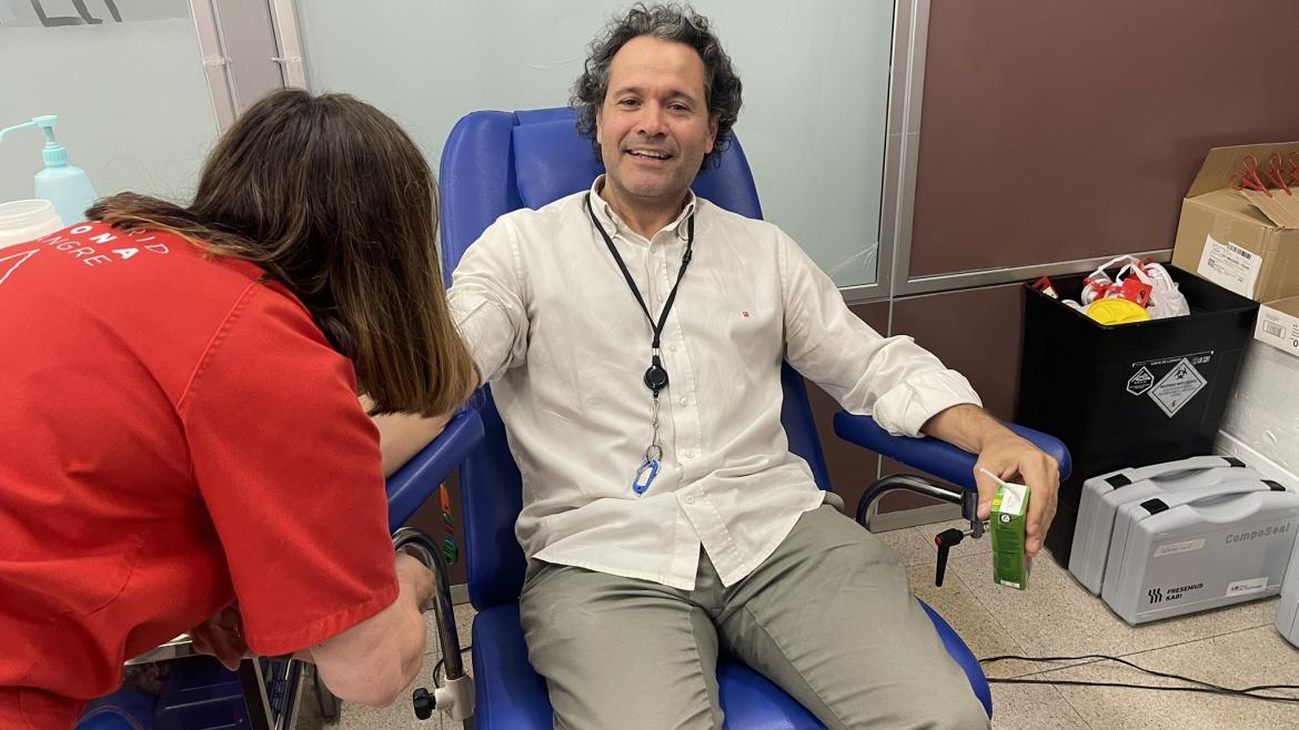 98 personas donan sangre en el ‘maratón’ de primavera del Hospital público Infanta Cristina   