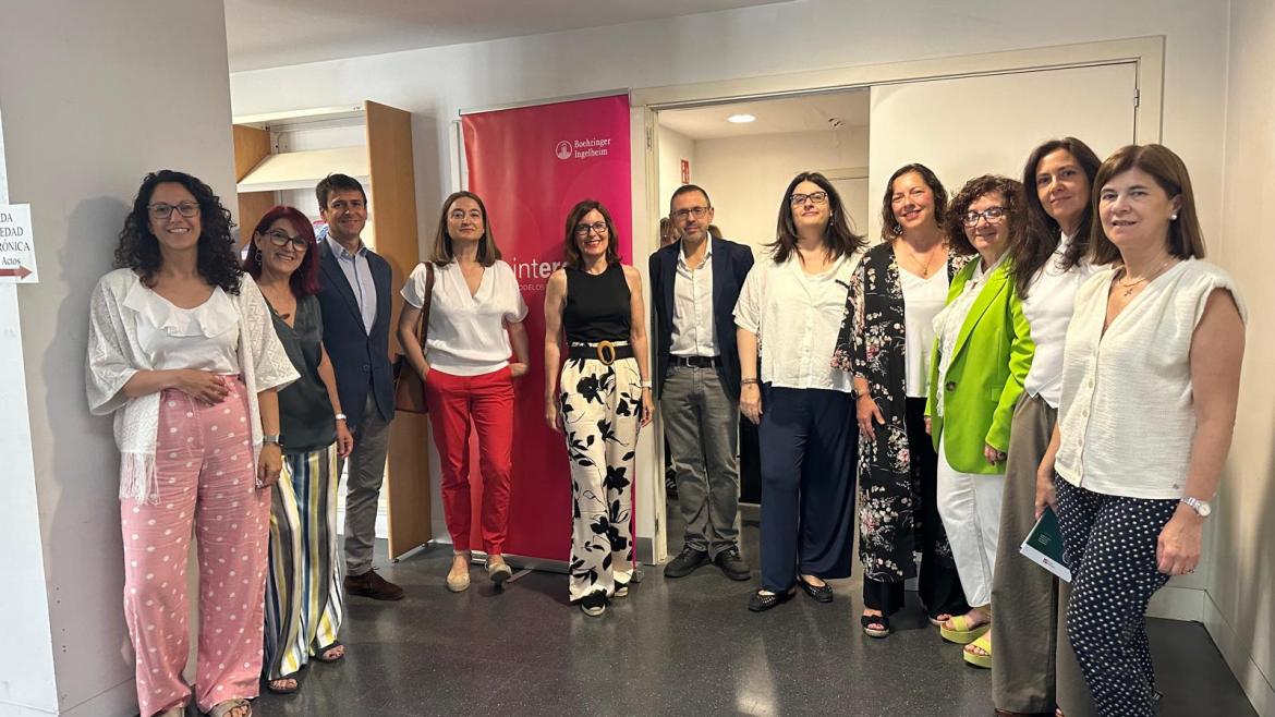 Foto de grupo de los organizadores de la Dirección Asistencial Sureste.