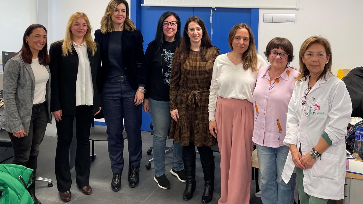 Participantes en la mesa de autismo celebrada en el Centro de Salud Algete