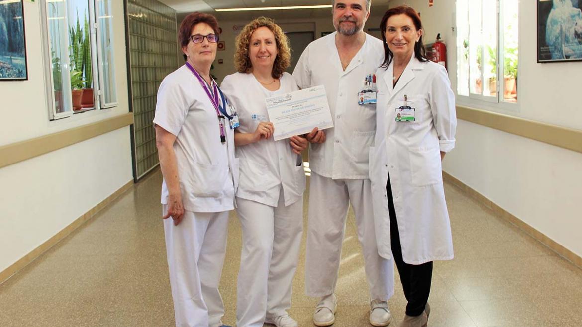 Profesionales de enfermería del Hospital Clínico premiados Profesionales de enfermería del Hospital Clínico premiados