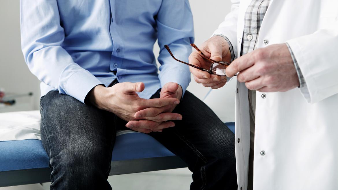 médico y paciente 