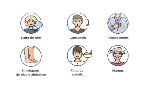 Signos de alerta de la insuficiencia cardiaca Signos de alerta de la insuficiencia cardiaca