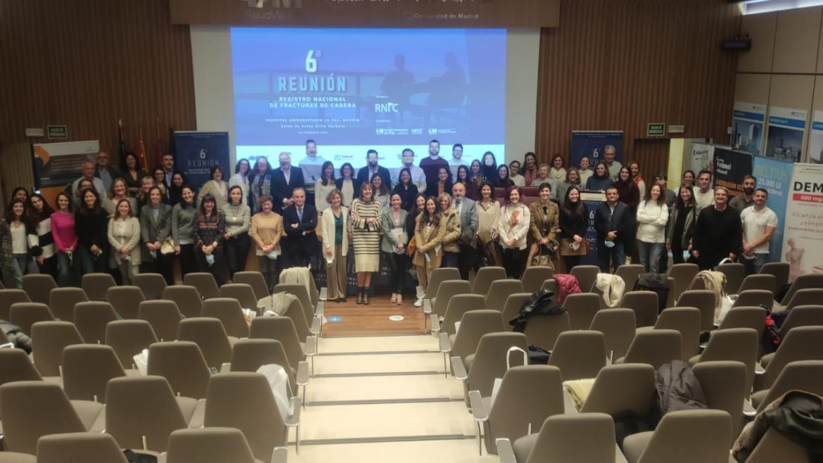 Participantes en la sexta reunión anual del Registro Nacional de Fracturas de Cadera