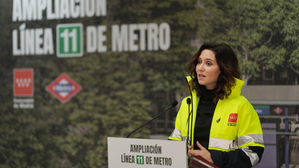 La presidenta Isabel Díaz Ayuso