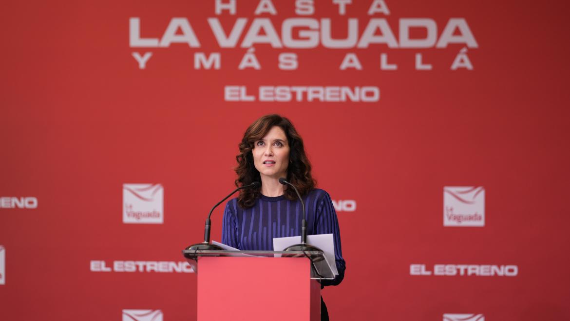 La presidenta Isabel Díaz Ayuso