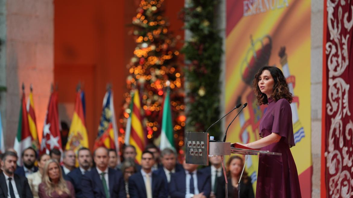 La presidenta Isabel Díaz Ayuso