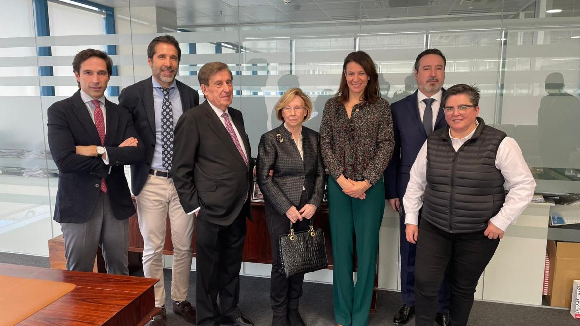 La directora general de Comercio, Consumo y Servicios, Marta Nieto, en un momento de la celebración del sesenta aniversario de Supermercados Plaza La directora general de Comercio, Consumo y Servicios en un momento de la celebración del sesenta aniversario de Supermercados Plaza