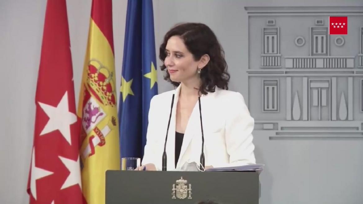 DÍAZ AYUSO SE REÚNE CON EL PRESIDENTE DEL GOBIERNO DE ESPAÑA