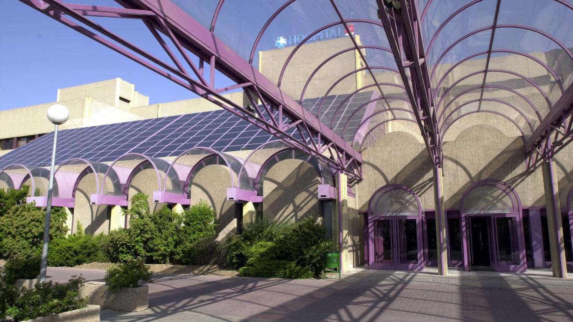 Entrada Hospital de Getafe