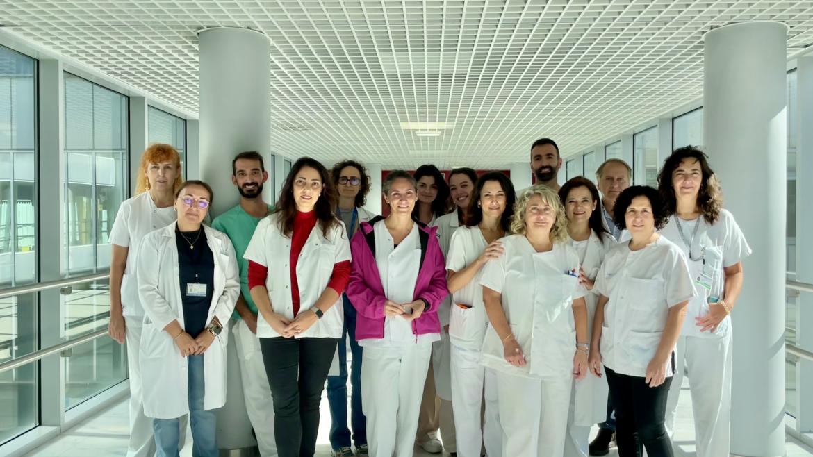 Grupo de especialistas que trabajan en la caracterización del metiloma en La Paz