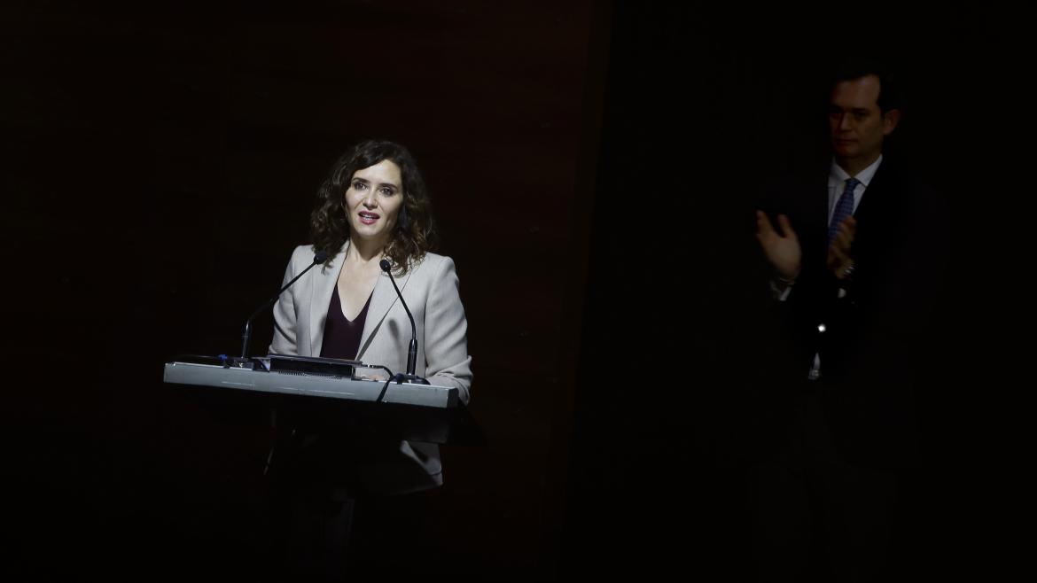 La presidenta durante el acto