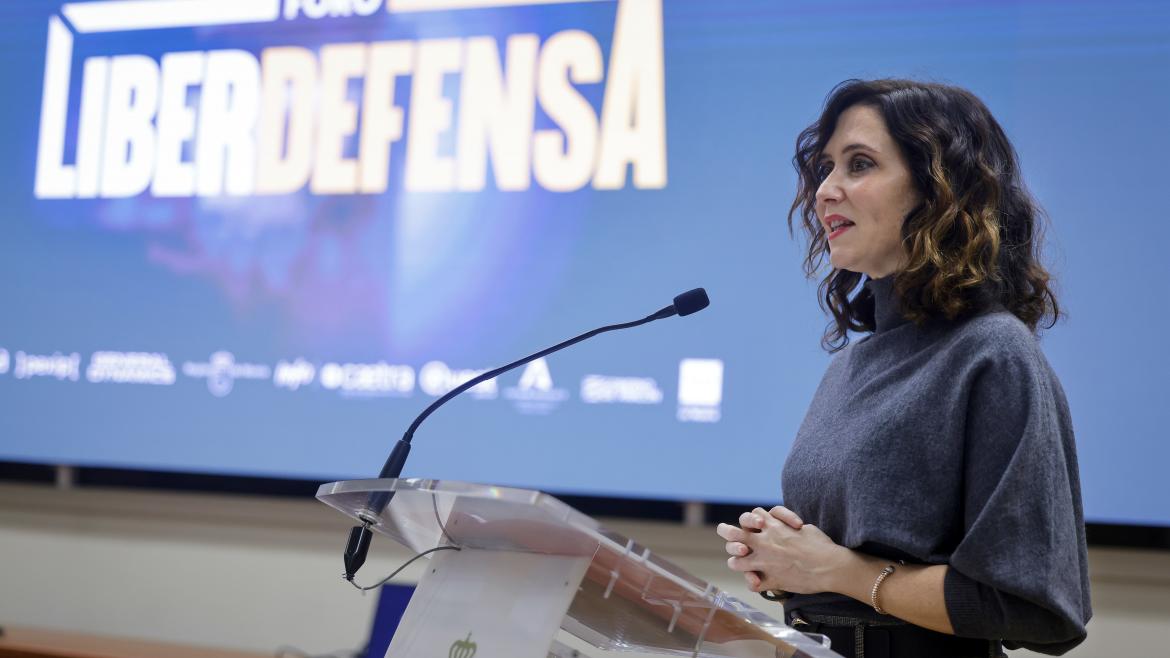 La presidenta Isabel Díaz Ayuso