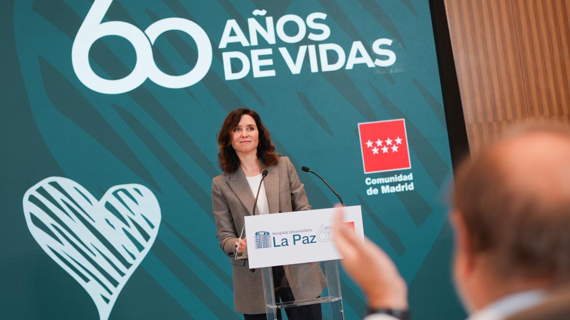 La presidenta Isabel Díaz Ayuso