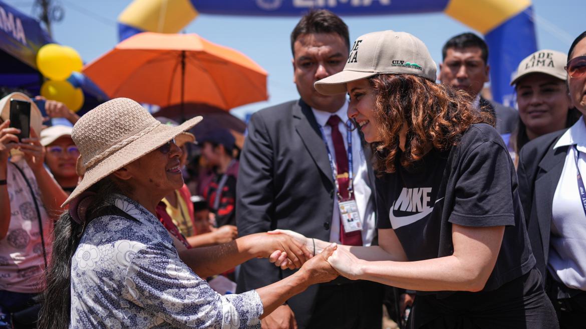 La presidenta Isabel Díaz Ayuso