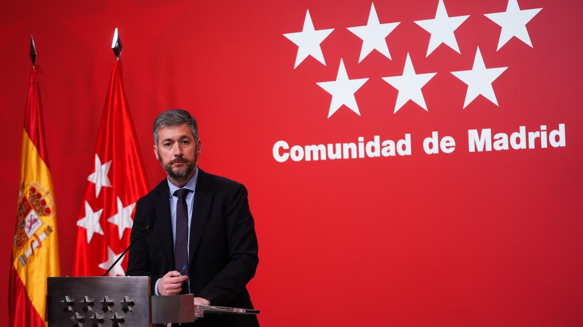 El consejero Miguel Ángel García