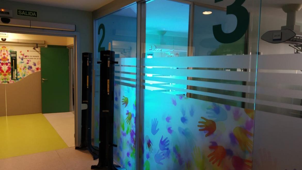 Interior de una unidad de cuidados intensivos