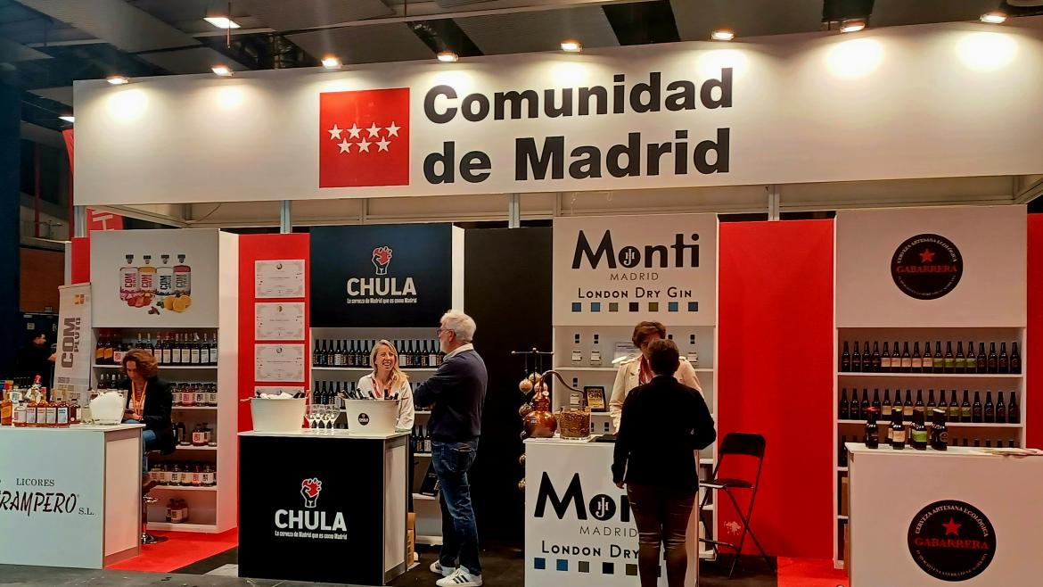 Destila MAD Stand de la Comunidad de Madrid en Destila MAD