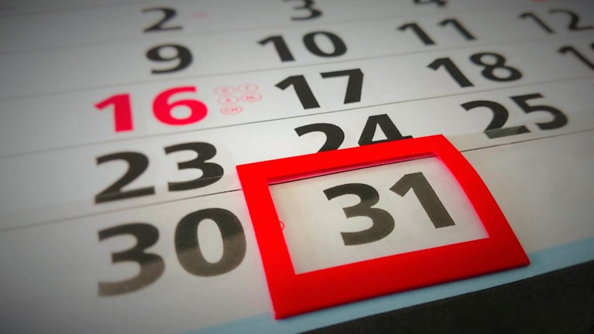 Calendario de pared