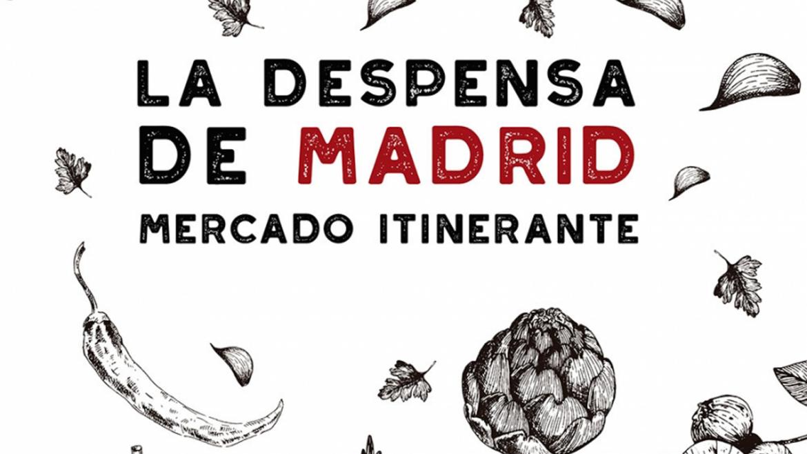 Detalle del cartel La Despensa de Madrid Detalle del cartel La Despensa de Madrid