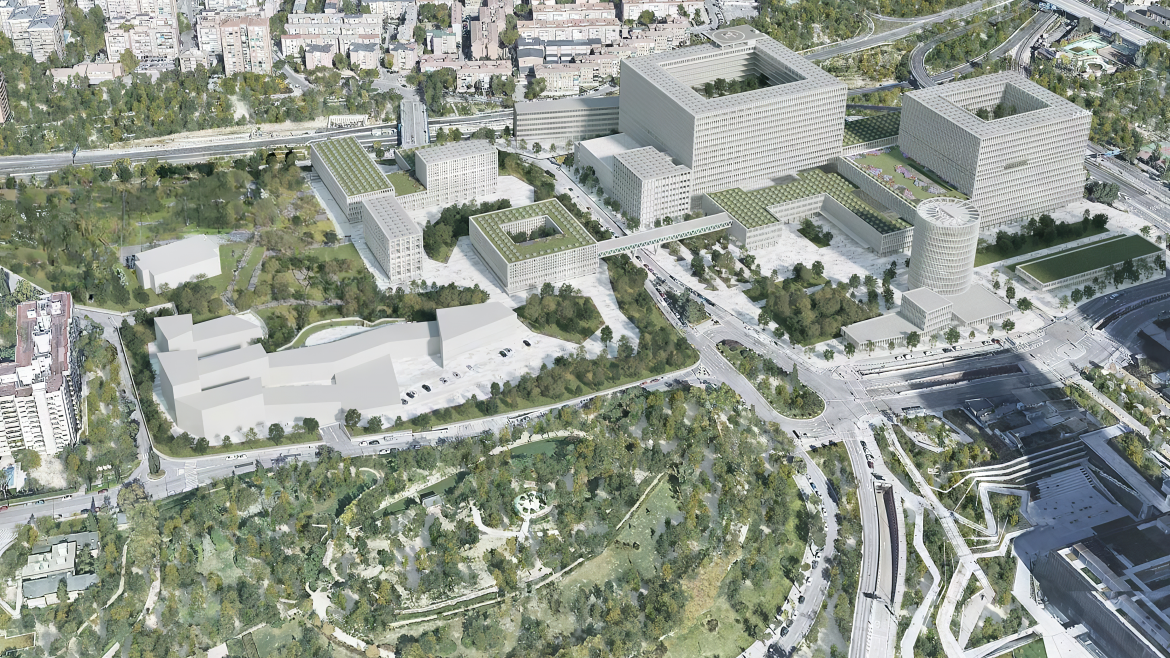 Plano de la Ciudad de la Salud