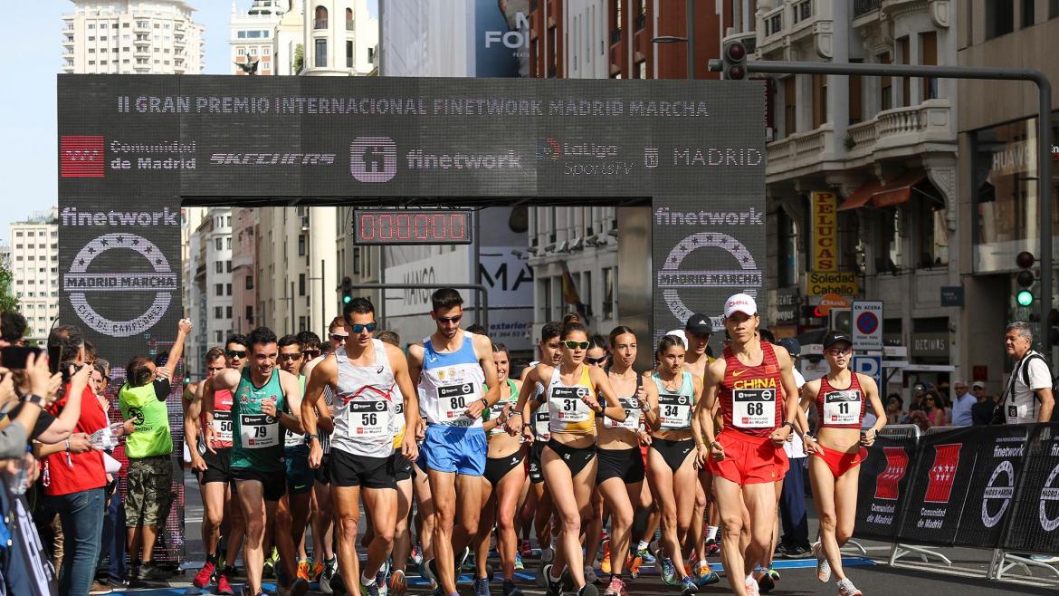 Imagen de cabecera #0 de la página de "La Comunidad de Madrid acoge la segunda edición de la carrera Madrid Marcha"